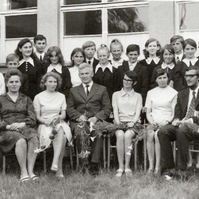 Klasa VIII, rok 1972