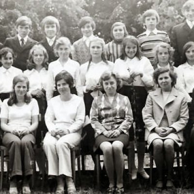 Klasa VIII, rok 1960