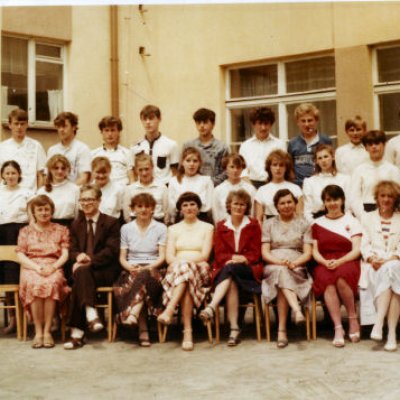Klasa VIII 1987