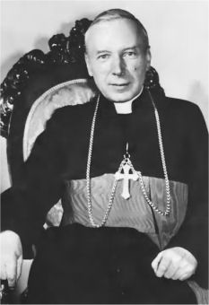 Kardynał Stefan Wyszyński - zdjęcie czarno-białe